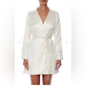 LBLC Harper Mini Dress in Ivory - XS